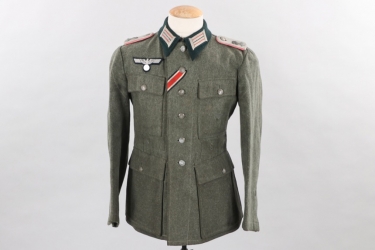 Heer M43 Panzerjäger field tunic - Oberleutnant