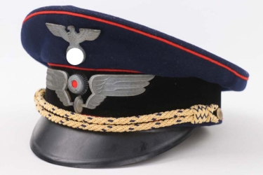 Reichsbahn visor cap - Krakau-Ost