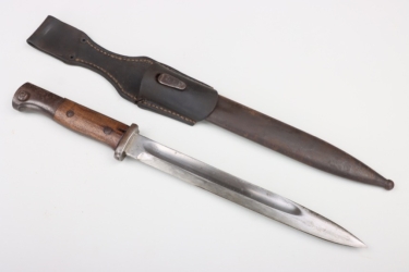 WWI/WWII bayonet 84/98 with frog - Siepmann