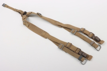 Wehrmacht belt support strap from webbing material (y-strap)