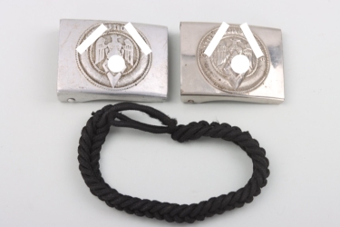 Two HJ buckles & HJ leader's lanyard