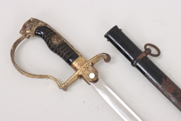 Heer officer's lionshead sabre - Eickhorn