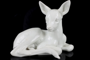 Allach porcelain No.41 - Fawn lying Prof. Th. Kärner