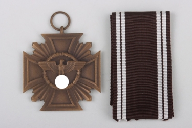 NSDAP Long Service Award 1st Class (bronze) with case