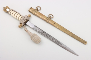 M38 Kriegsmarine officer's dagger with portepee - Weyersberg