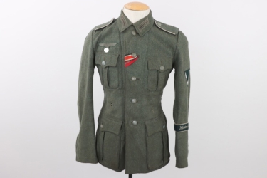 Heer M40 field tunic "Infanterie-Regiment List" - Gefreiter