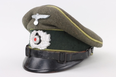 Heer Panzergrenadier visor cap EM/NCO