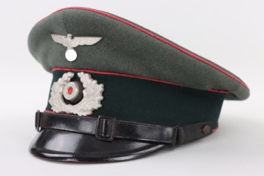 Heer Panzer-Rgt.25 visor cap EM/NCO