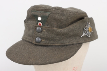 Heer Gebirgsjäger mountain cap EM/NCO