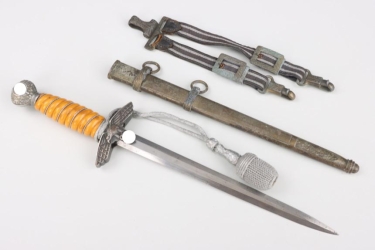 M37 Luftwaffe officer's dagger with portepee & hangers - Eickhorn