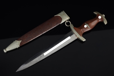 Early M33 SA Service Dagger "Nrh" - Gebr. Krusius