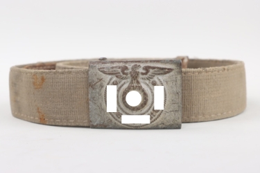 Waffen-SS EM/NCO buckle with webbing belt