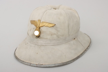 Kriegsmarine white Tropical pith helmet