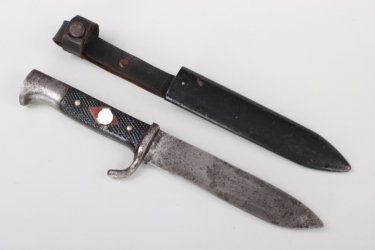 HJ knife with motto - Klittermann & Moog