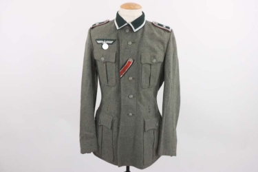 Heer Panzerjäger M41 field tunic for a Feldwebel