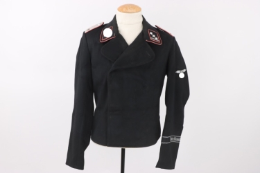 Waffen-SS "Deutschland" black Panzer wrapper - Obersturmführer