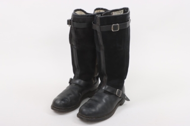 Luftwaffe flight boots - Rb-number