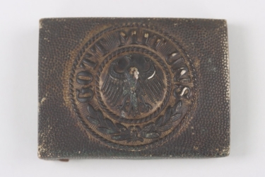 Reichswehr Reichsheer buckle "Gott mit uns" (EM/NCO) - Paulmann & Crone marked RZM 78 PuC