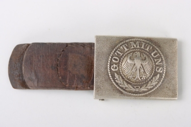 Reichswehr Reichsheer buckle "Gott mit uns" (EM/NCO) - Noelle & Hueck