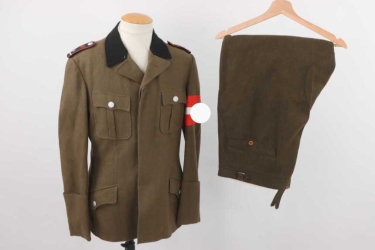 HJ tunic for Feuerwehrscharen with breeches