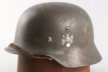 Heer M35 Single Decal Helmet ET64