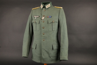 Heer signals service tunic- Hauptmann