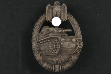 Tank Assault Badge in Bronze