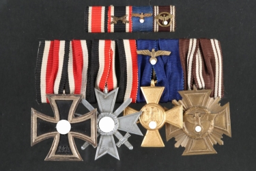 Medal bar of a NSDAP member and Career Officer