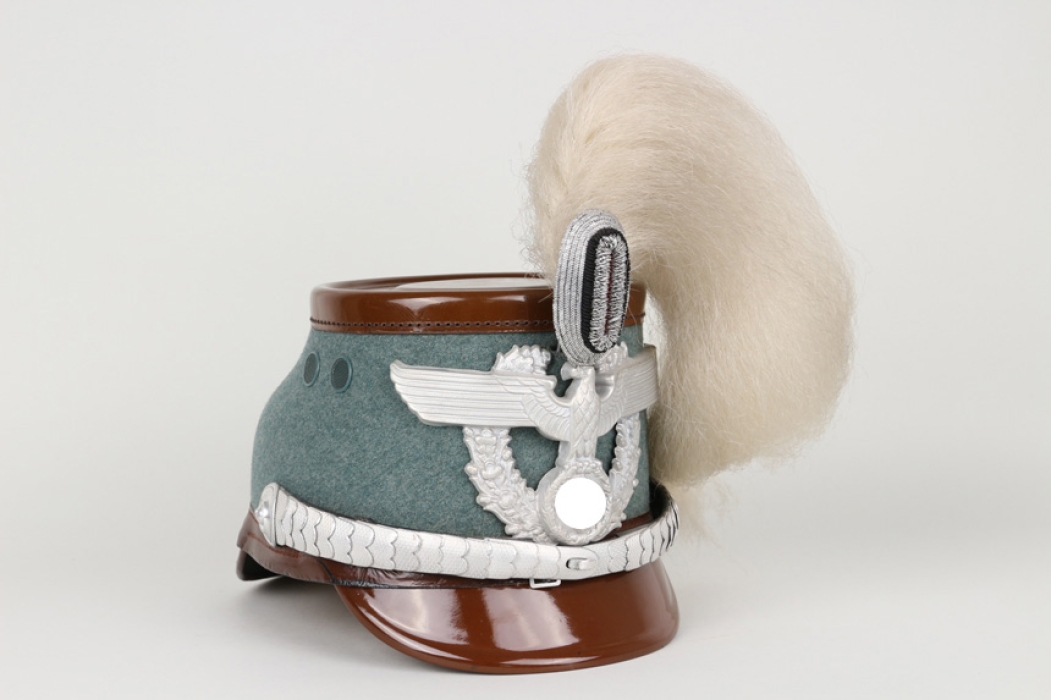 Third Reich Gendarmerie officers shako 