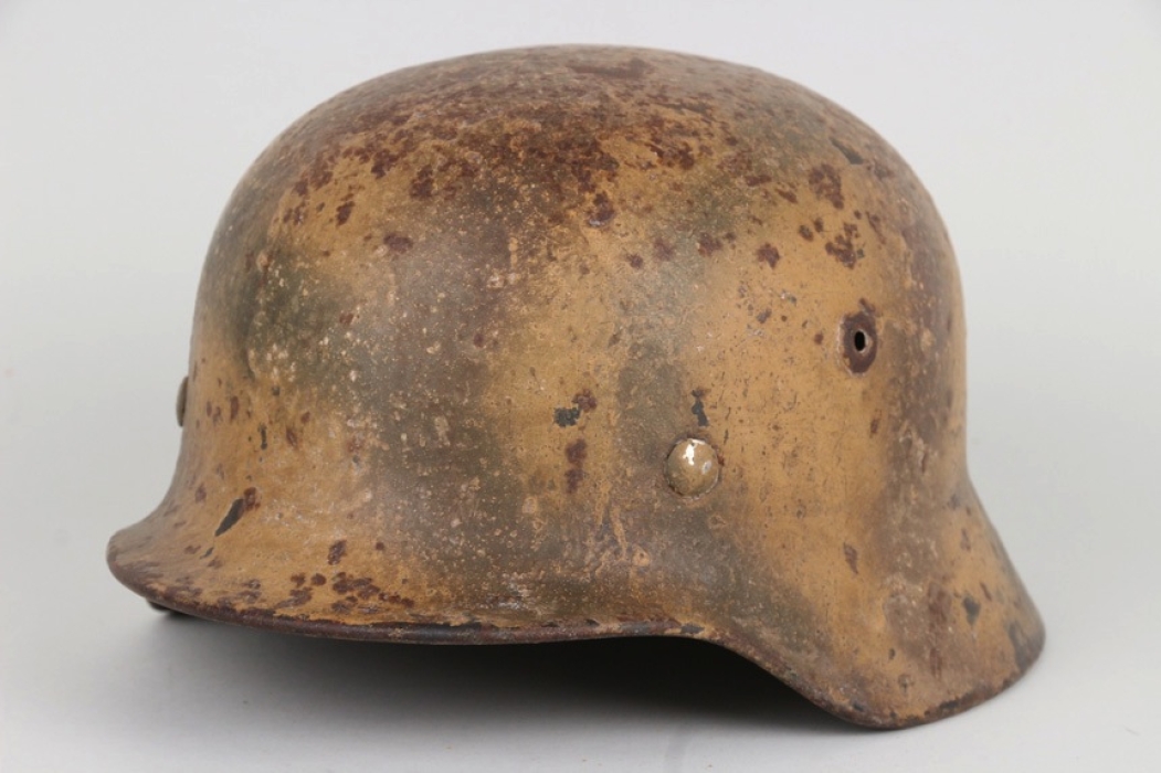 Wehrmacht M40 camo helmet - Q66