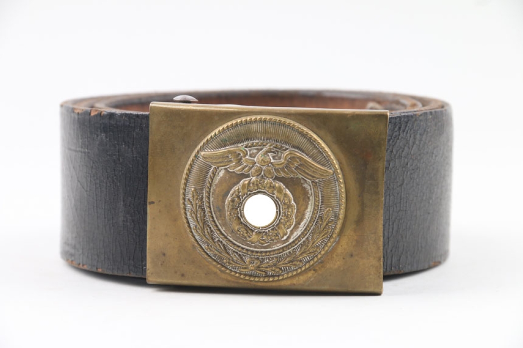 SA EM/NCO belt & buckle - sunwheel 