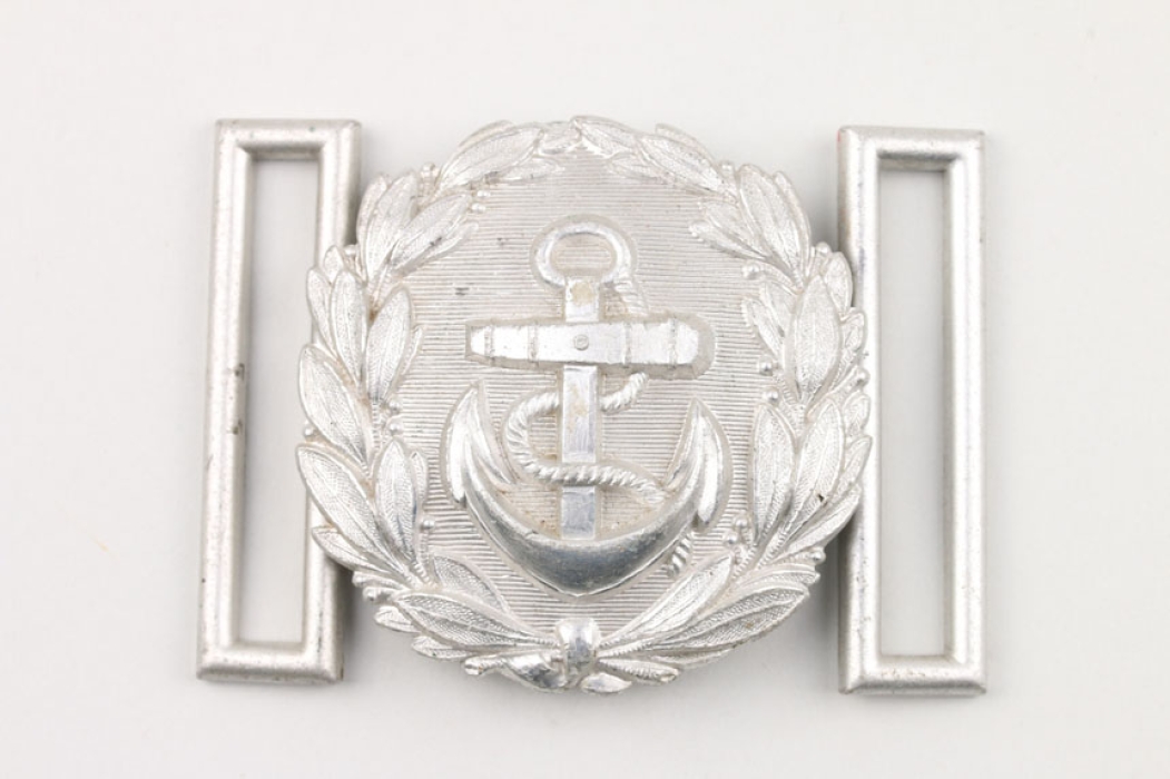 Kriegsmarine officials buckle