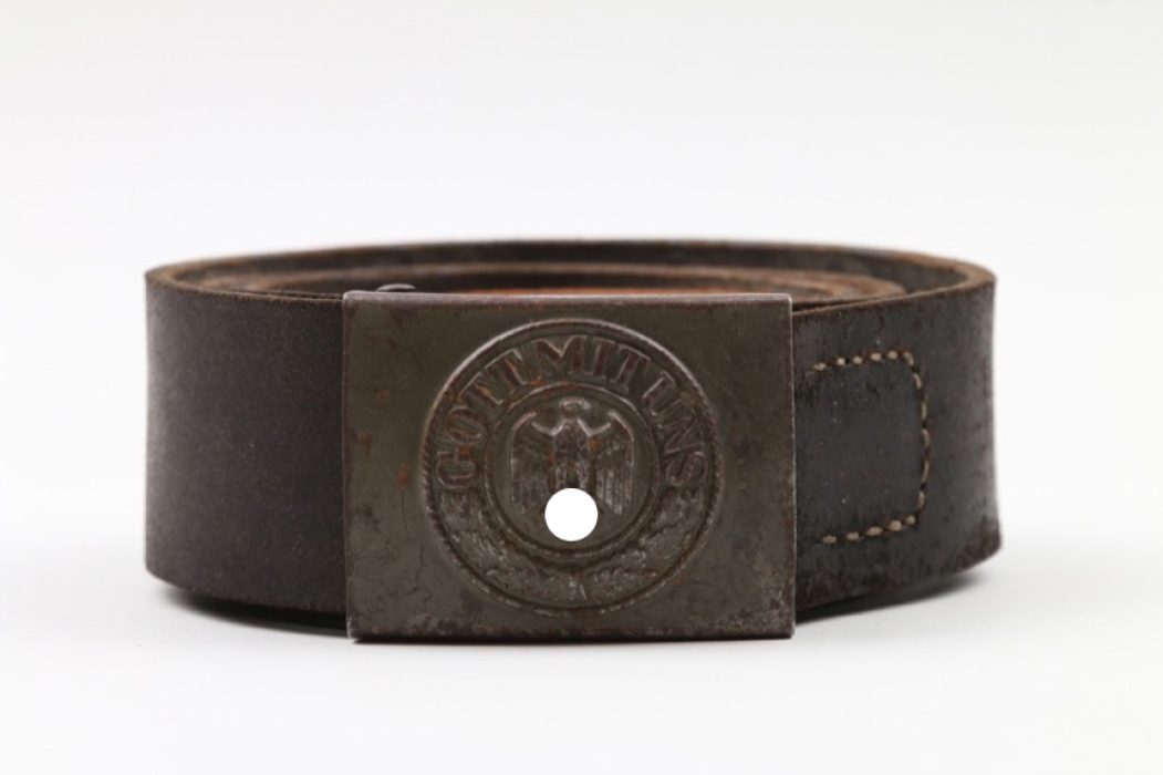 Heer EM/NCO field buckle & belt -Transfeld