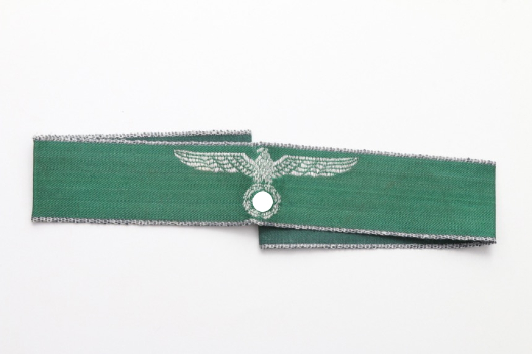 Third Reich customs cuffband