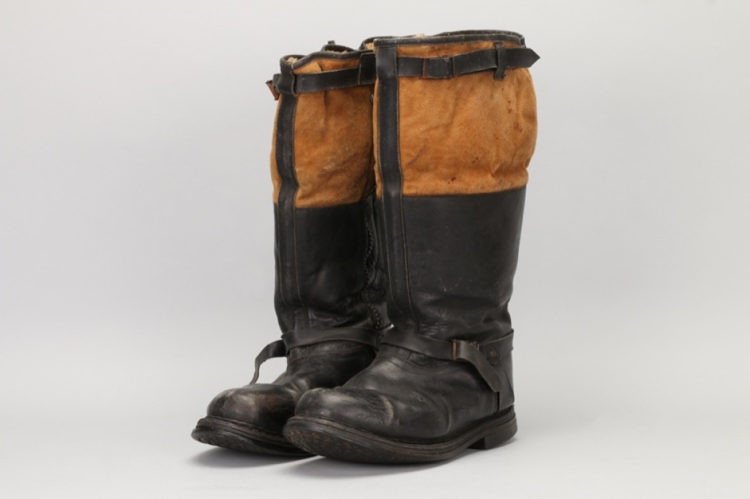 Luftwaffe pilot's flight boots