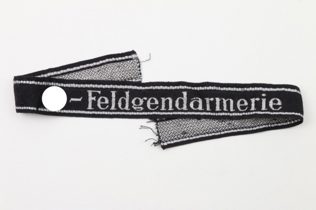 Waffen-SS cuffband SS-Feldgendarmerie EM/NCO