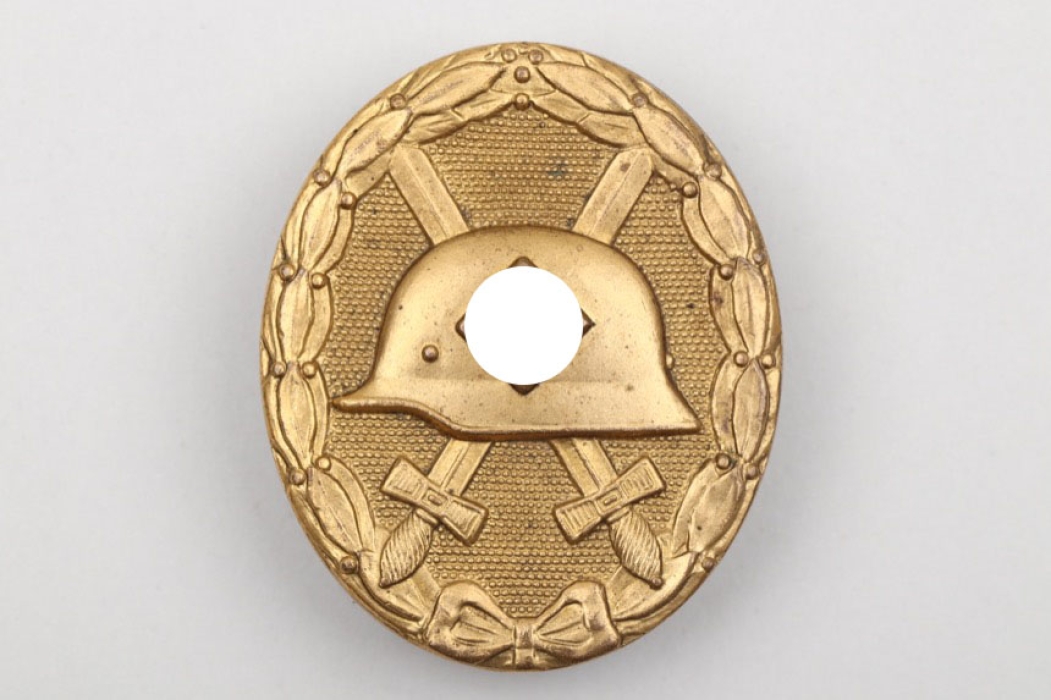 Wound Badge in gold - tombak