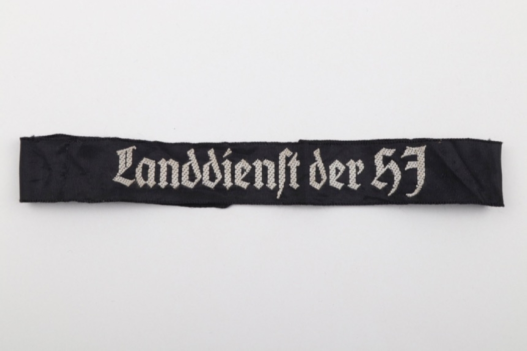 HJ cuffband "Landdienst der HJ"