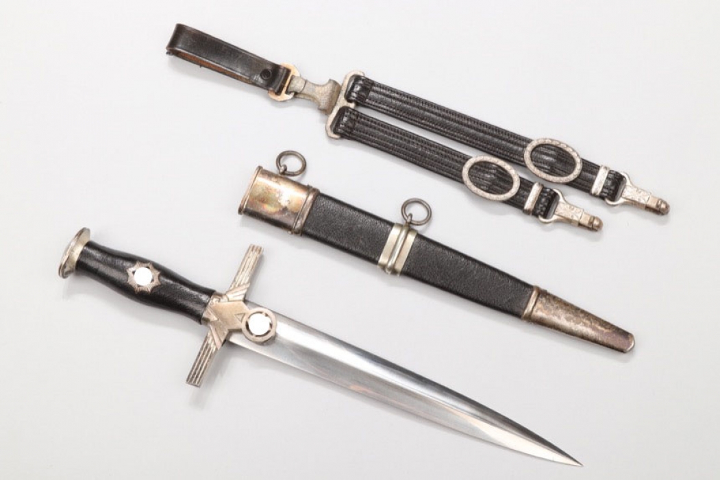 Luftschutz leader's dagger (Weyersberg) with hangers