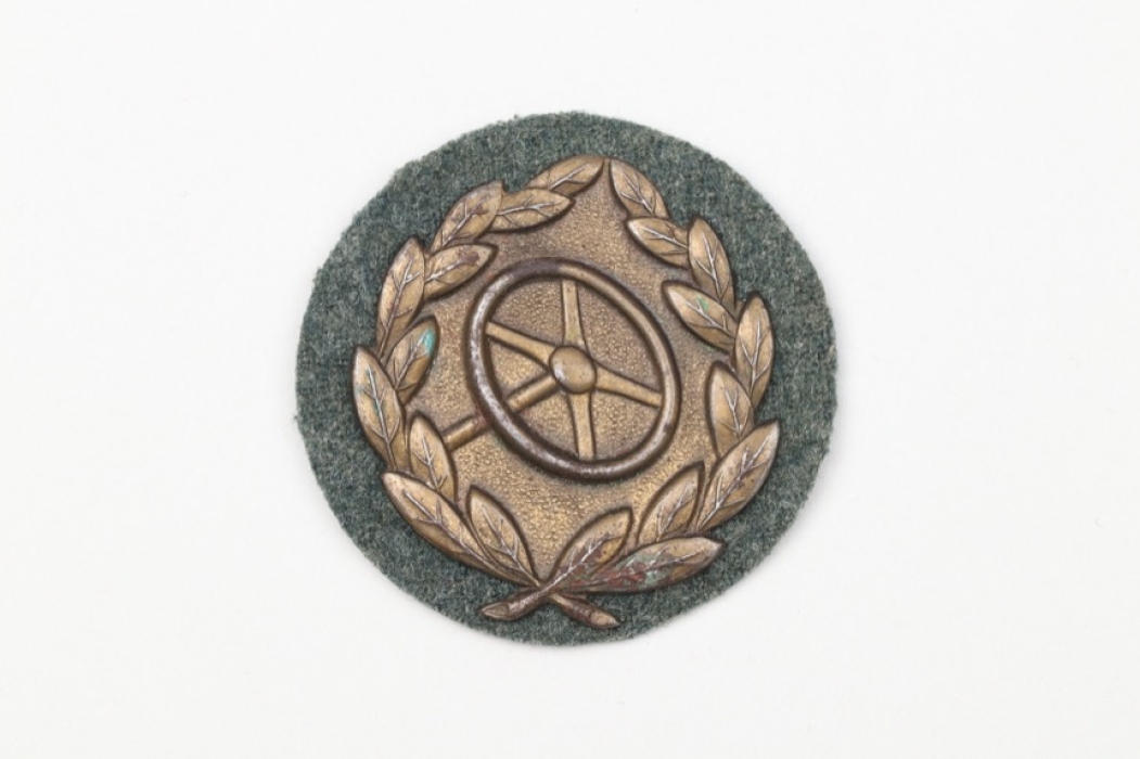 Heer / Waffen-SS drivers Badge in bronze