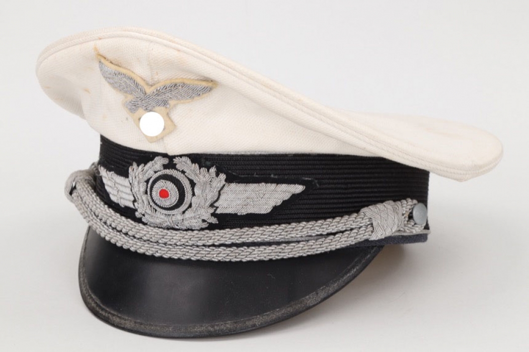 Luftwaffe officer's summer visor cap