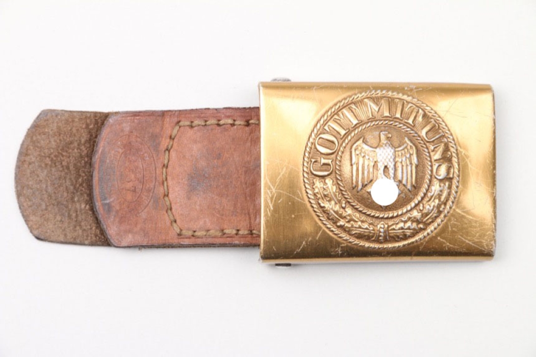 Kriegsmarine EM/NCO field buckle - RS&S 1937