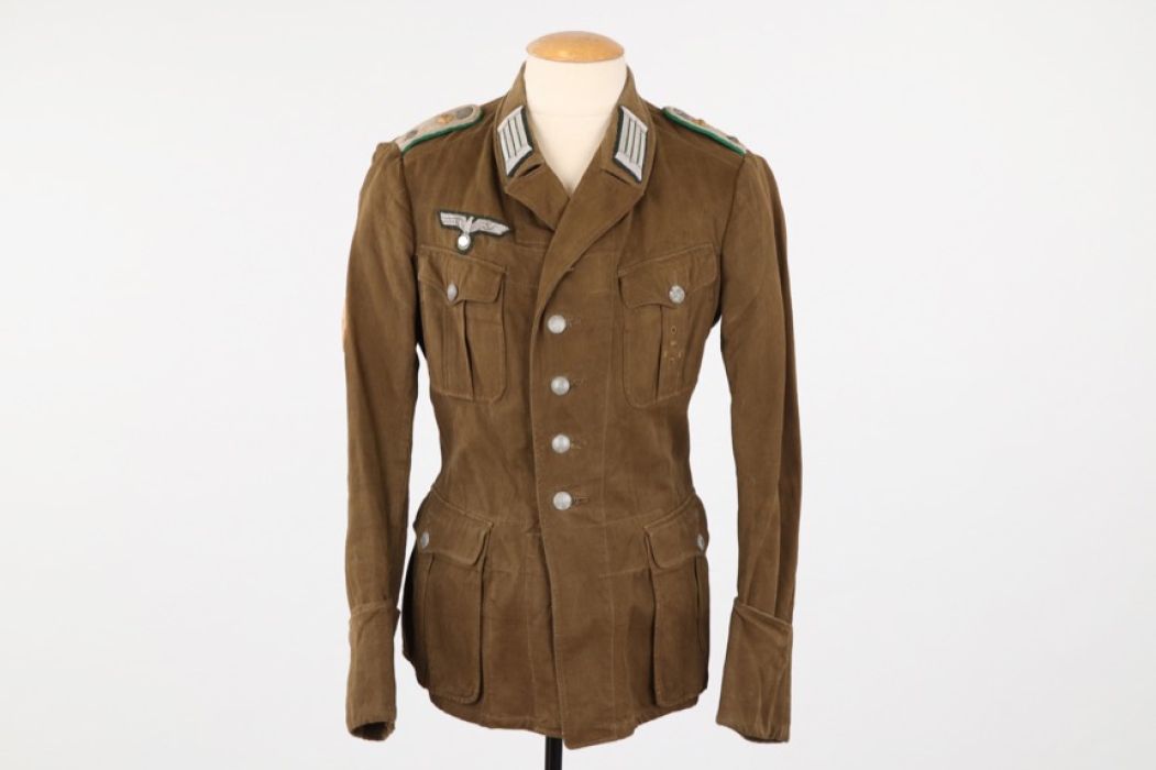 Heer M41 tropical Gebirgsjäger field tunic - Hauptmann