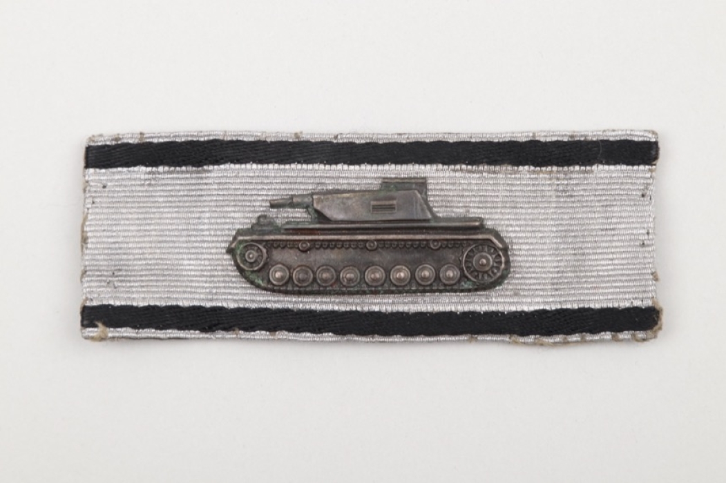 Tank Destruction Badge in silver