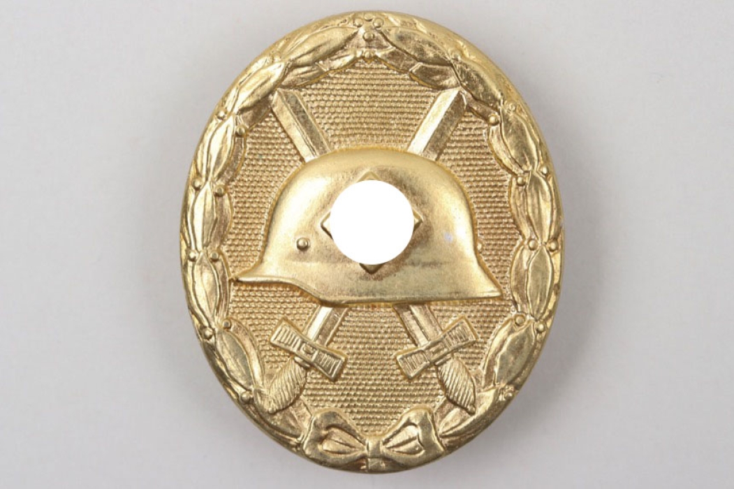 Wound Badge in gold - tombak