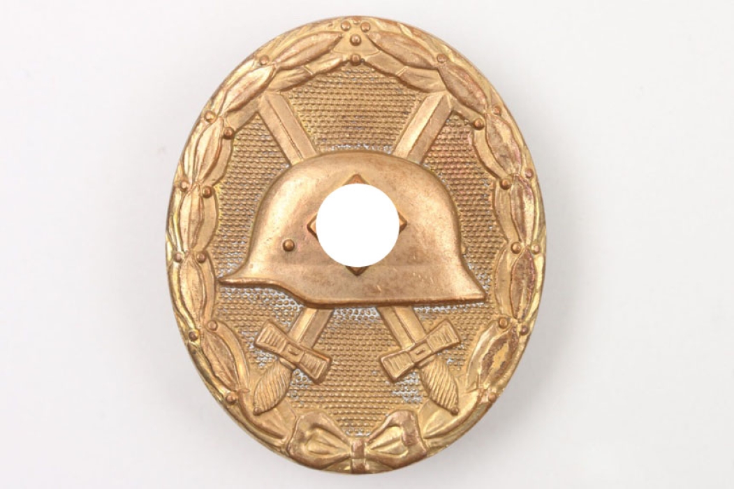 Wound Badge in gold - tombak