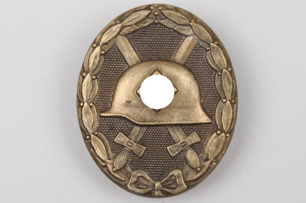 Wound Badge in silver (tombak)