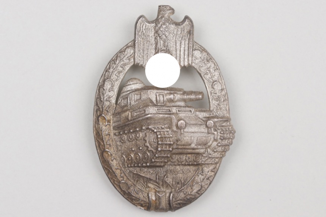 Tank Assault Badge in silver - A.S.