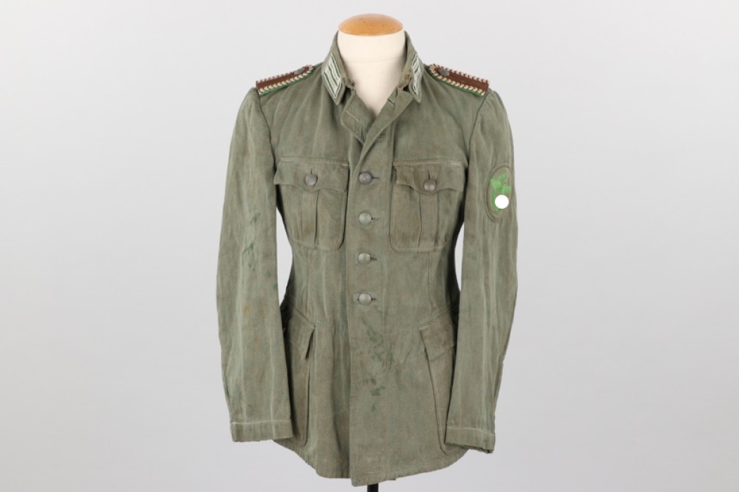 Third Reich police field tunic