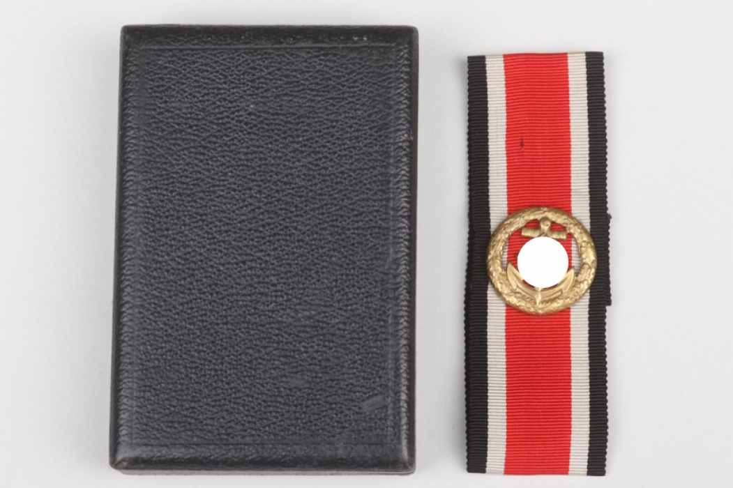 Kriegsmarine Honor Roll Clasp in case